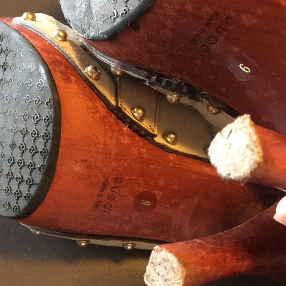 •SOLD•Authentic Vintage Gucci horsebit heels *9 - Picture 7 of 8